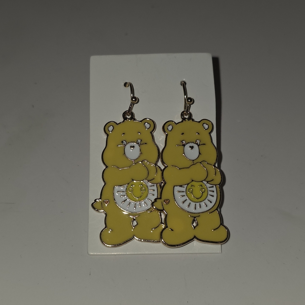 Funshine Bear Care Bears Earrings Handmade Hypoallergenic BUNDLE & OFFER to Save